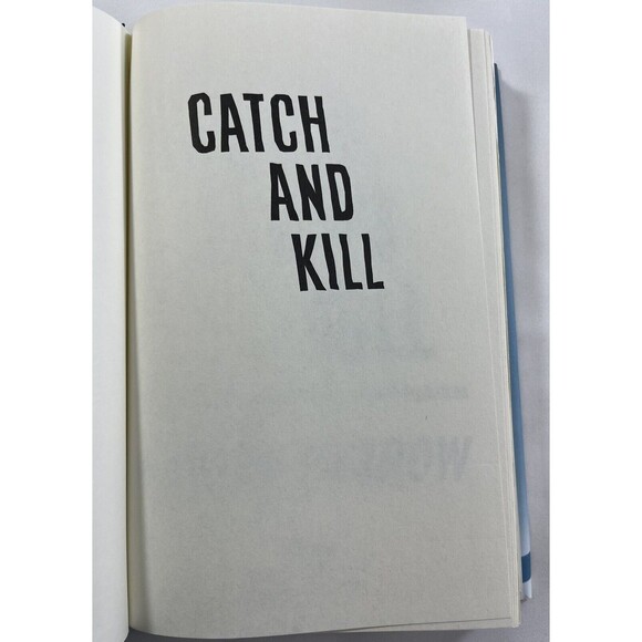 Catch and Kill by Ronan Farrow 2019 First Edition Hardback - Picture 3 of 9